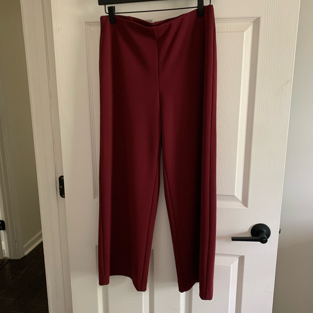 LOFT Deep Red Trousers